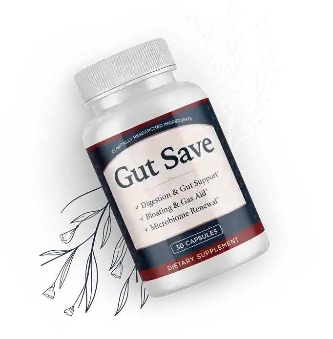 Gut Save Smooth Gut Formula 30 Capsules Digestion Bloating Microbiome Renewal